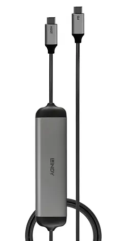 Lindy DST-Micro 140 černá / Dokovací stanice / USB-C / 4K HDMI 30Hz / USB-C PD 100W / čtečka SD/microSD