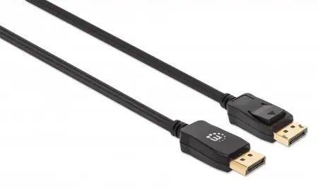 Manhattan DisplayPort 1.4 černá / DisplayPort kabel / 2 m / 8K 60Hz / až 240 Hz