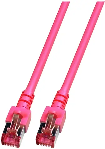 EFB CAT6 SF/UTP 7,5m magenta / Patch kabel / RJ45-RJ45