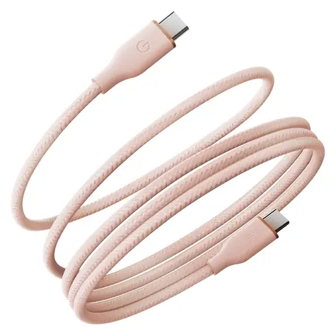 Energea Helix 60 růžová / Nabíjecí kabel / Magnetický / USB-C / USB-C / 60 W / 1,5 m