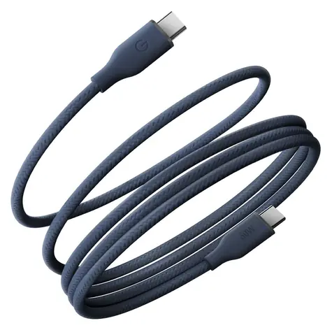 Energea Helix 60 modrá / Nabíjecí kabel / Magnetický / USB-C / USB-C / 60 W / 1,5 m