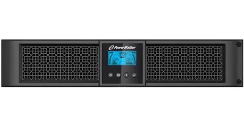 PowerWalker VI 1000E/RT LCD / Záložní zdroj UPS / 1000 VA / Line-Interactive / Rack 19