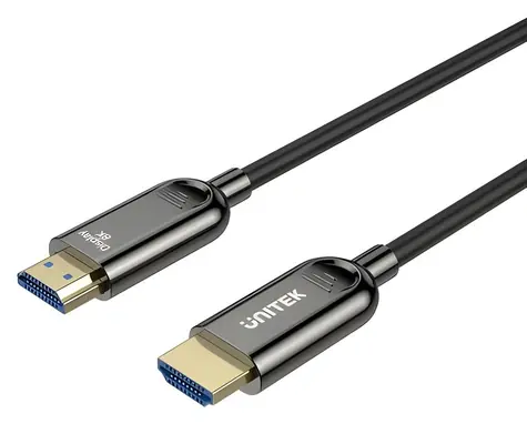 Unitek C11085GY01 40m / Kabel optický HDMI 2.1 / AOC / 8K/120 Hz