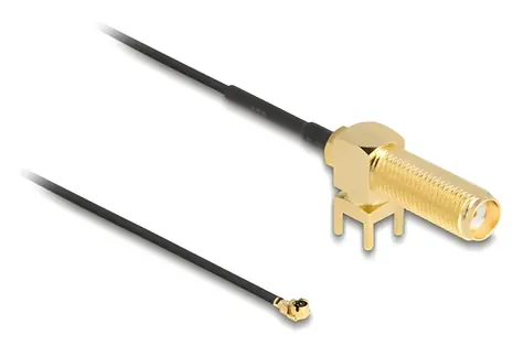 Delock / Anténní kabel / SMA - I-PEX MHF1 / 90° / 0,15 m