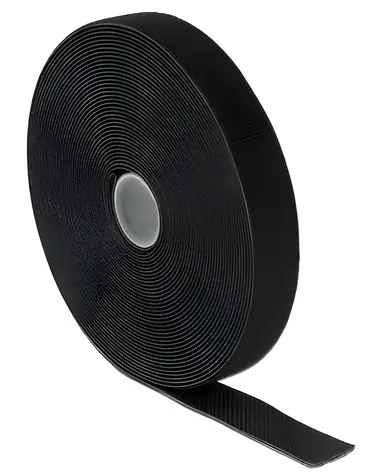 Delock Kabelové stahovací pásky se suchým zipem černá / 10 m x 20 mm / 1 role