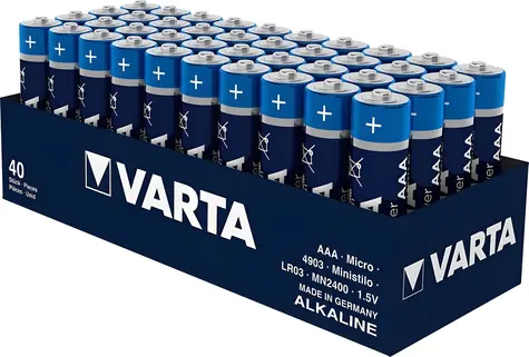 Varta Longlife Power AAA / Baterie / 1.5V / alkalická / 40 ks / v boxu