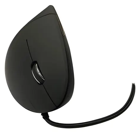 MediaRange Vertical černá / Ergonomická myš / USB / pouze pro praváky / 2400 DPI