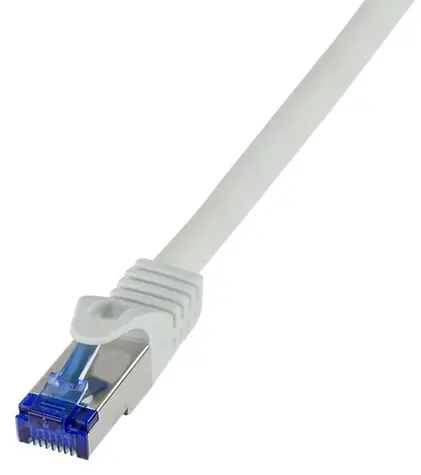 LogiLink Ultraflex šedá / Patch kabel / CAT6A / S/FTP / RJ45 / 1,5 m