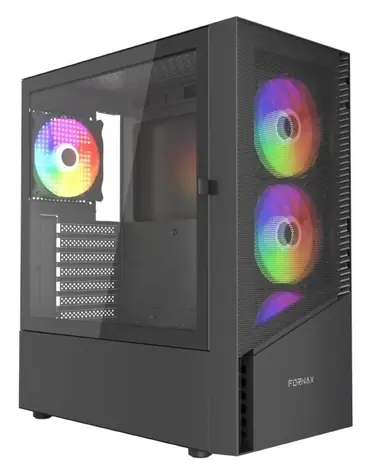 Gembird Fornax 4300 černá / Herní počítačová skříň