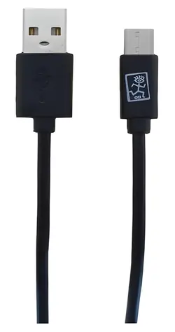 2GO černá / Datový kabel / USB-A na USB-C / 1 m / USB 3.2 Gen 1