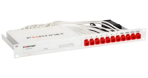 Rackmount.IT RM-FR-T10 bílá / Montážní sada do racku / pro FortiGate 60E, 61E, 60F, 61F / 1U / RJ-45 kabel 0,5 m