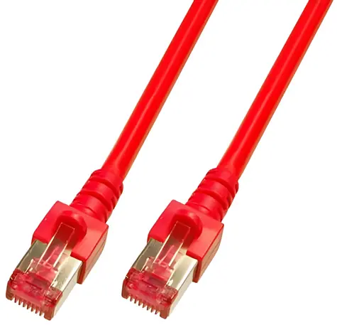 EFB Patch kabel CAT6 S/FTP červená 1 m / Patch kabel / RJ45-RJ45 / LSZH