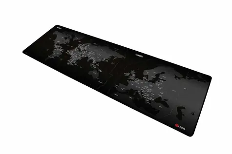 C-TECH MP-01W / Herní podložka pod myš / 900 x 270 x 4 mm / obšité okraje