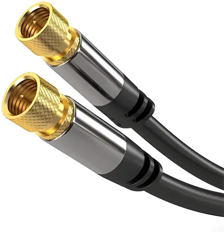 PremiumCord F(M) - F(M) / Satelitní anténní kabel / 135 dB / 4x stíněný / 5 m
