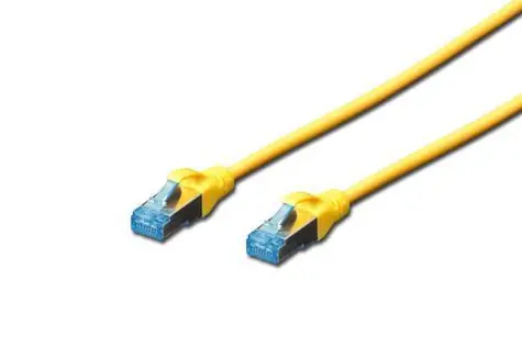 Digitus žlutý / Patchkabel síťový / Cat5e / SF/UTP / AWG 26/7 / 5 m