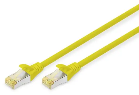 Digitus Cat6a S/FTP žlutá / Patch kabel / 5 m / LSZH / RJ-45
