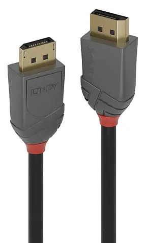 Lindy DisplayPort 1.1 kabel černá / Přípojný kabel / DisplayPort - DisplayPort / 15 m / 60 Hz