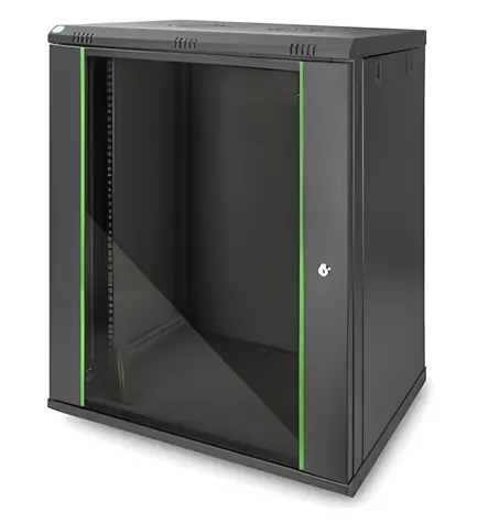 Digitus Dynamic černá / Nástěnný rozvaděč / 19