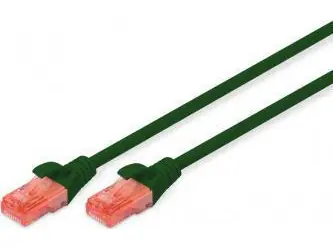 Digitus CAT 6 U/UTP 0,25 m zelená / Patch kabel / AWG 26/7 / LSZH / PoE