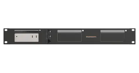 Rackmount.IT RM-AP-T3 černá / Montážní rámeček / pro 3x Mac Mini M4 / 1.3U / 483 mm