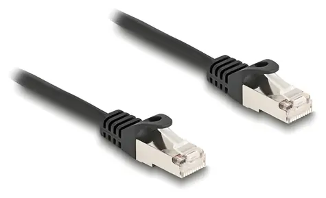 Delock / Kabel RJ-50 - RJ-50 / S/FTP / 0,25 m / černá