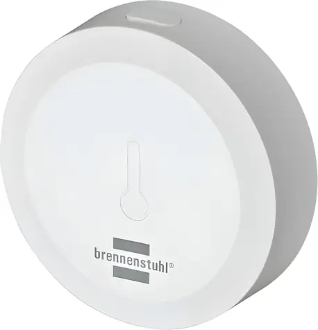 Brennenstuhl Connect Zigbee TFS CZ 01 bílá / Senzor teploty a vlhkosti / ZigBee