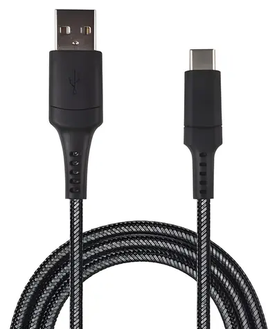 2GO 795822 Xtreme černá / Datový kabel / USB-B - USB-C / 1 m