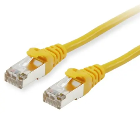 Equip S/FTP CAT6 5 m žlutá / Patch kabel / RJ45-RJ45 / PoE+ / LSZH