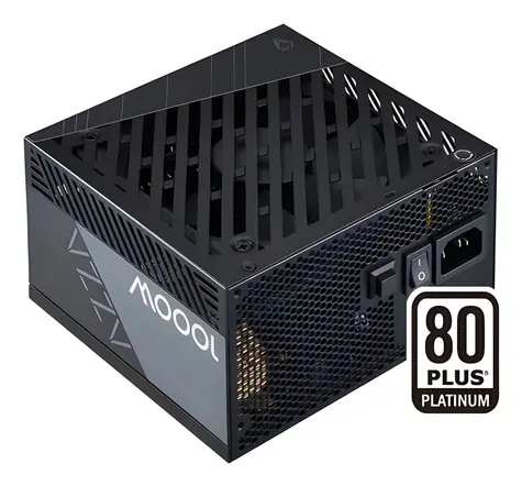 AZZA 1000W černá / Zdroj / ATX 3.1 / 80 PLUS Platinum / Modulární / Aktivní PFC / 120 mm