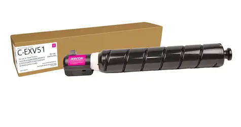 Xerox C-EXV51 purpurová / Alternativní toner / pro Canon imageRUNNER C5535/C5540/C5550/C5560/C5735 / 60000 stran