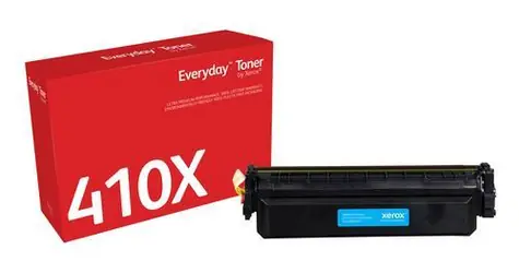 Xerox 410X (CF411X) azurová / Toner / pro HP LaserJet Pro M452/M477/M377 / 5.000 stran