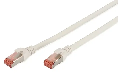 Digitus CAT6 S/FTP bílá / Patch kabel / 10 m / LSZH / AWG 27/7