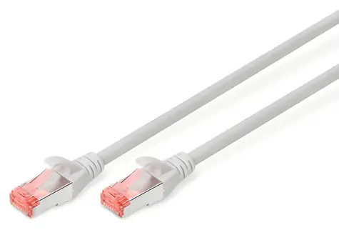 Digitus CAT6 šedá / Patch kabel / S/FTP / 25 m / AWG 27/7 / LSZH / Měď