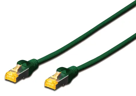 Digitus Cat6a S/FTP zelená / Patch kabel / 5 m / LSZH / RJ-45