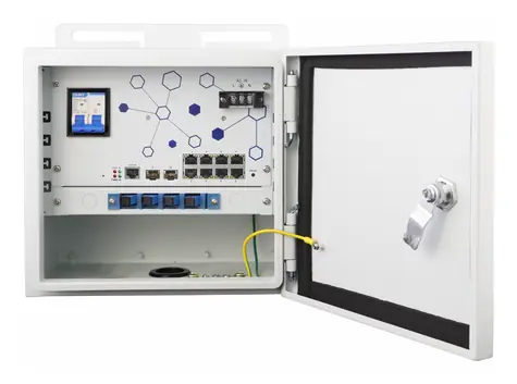 LevelOne OSW-1061 / Switch / 8x PoE+ 2,5G / 2x SFP+ / 185 W / Managed L2