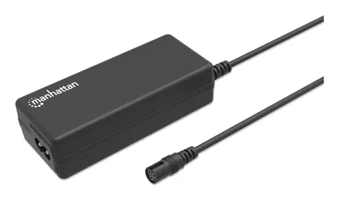 Manhattan černá / Napájecí adaptér pro notebook / univerzální / 65 W / 9 koncovek / 2,7 m kabel