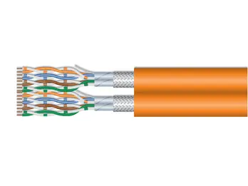 Equip oranžová / Instalační kabel / Cat7 S/FTP / 500 m / LSZH