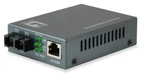 Level One FVT-1103 / Media konvertor / RJ45 - SC / Single-mode / 1310 nm / 40 km