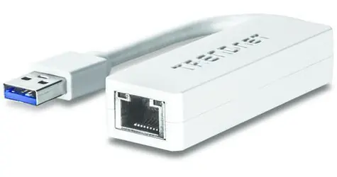 TRENDnet TU3-ETG / USB adaptér / RJ45 Gigabit Ethernet / USB 3.0