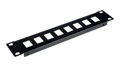 Equip EZKP-10-B černá / Patch panel / 10