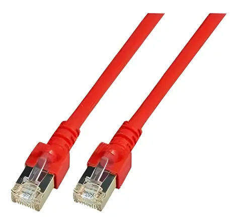 EFB CAT5e SF/UTP červená / Patch kabel / RJ-45 / PVC / 10 m
