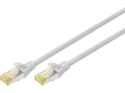 Digitus šedá / Patch kabel / Cat6a S/FTP / AWG 26/7 / 0,25 m