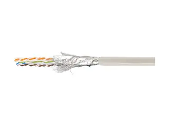 Equip Cat6 SF/UTP šedá / Instalační kabel / 100 m / LSZH / Eca
