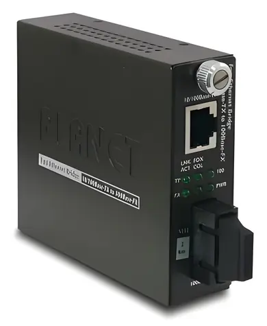 PLANET FST-802 / Konvertor / 10/100Base-TX na 100Base-FX / SC / Multi-mode / 2000 m