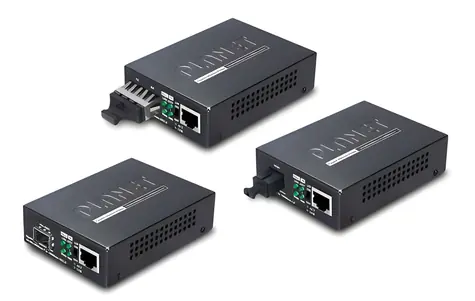 PLANET GT-806B15 / Konvertor / 10/100/1000Base-T - 1000Base-LX / WDM / SC / 15 km