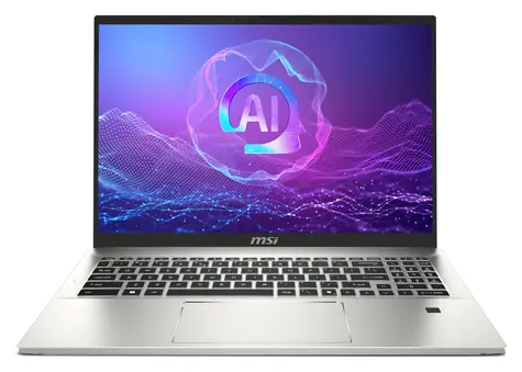 MSI Prestige 16 AI+ A3HMG-036 stříbrná / Notebook / 16