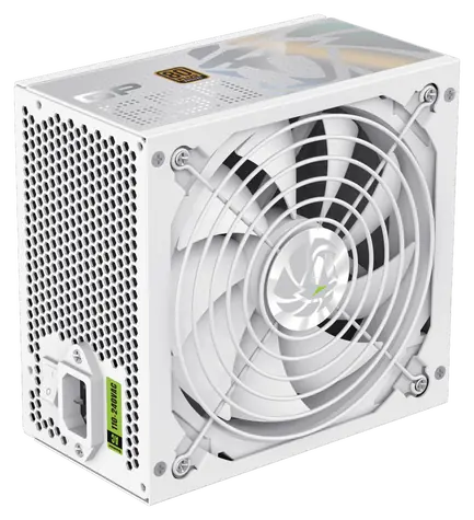 Gamemax GP 650B WH bílá / Zdroj / ATX / 650W / 80 PLUS Bronze / nemodulární