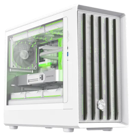 Gamemax CLAW 360 bílá / Case / M-ATX
