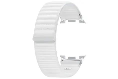 Samsung Látkový řemínek Galaxy Watch8 (M/L) bílá / Řemínek / Textil, recyklovaný nylon / Suchý zip