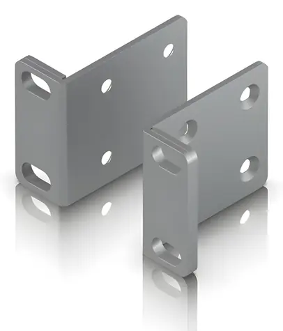 Ubiquiti UACC-Rack-Ear-1U šedá / Rackový montážní panel / 19